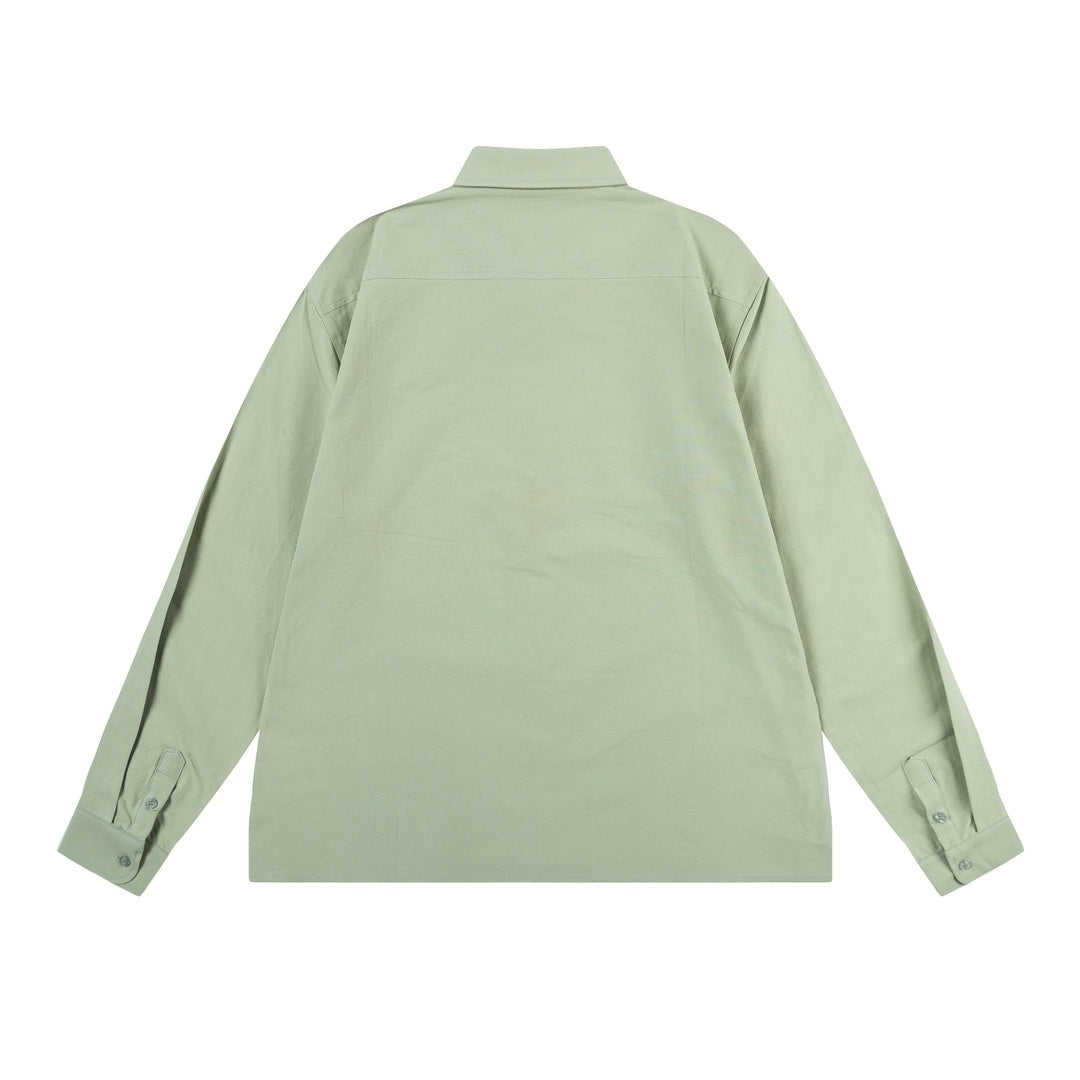 AMI PARIS Unisex Classic Heart Long-Sleeve Shirt