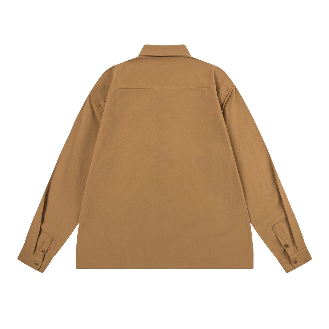 AMI PARIS Unisex Classic Heart Long-Sleeve Shirt