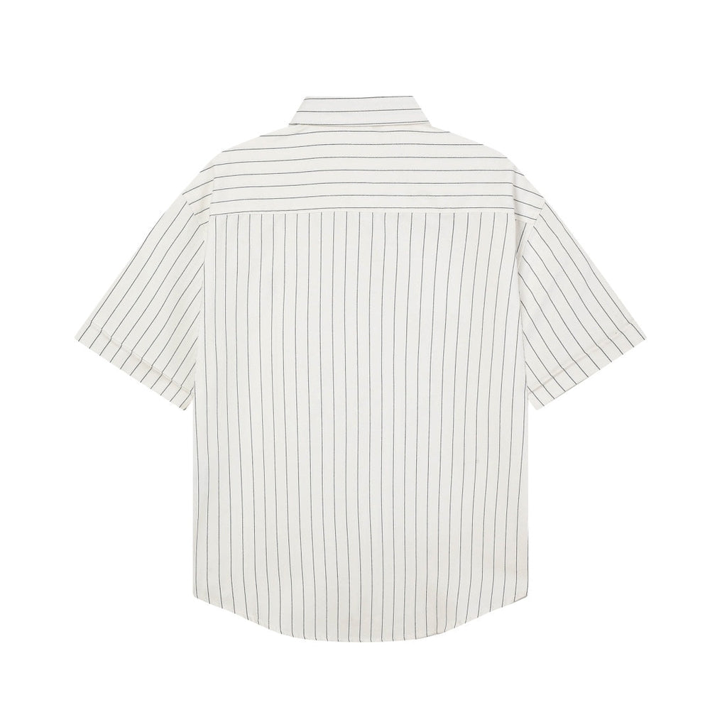 AMI Paris Unisex Striped Shirt