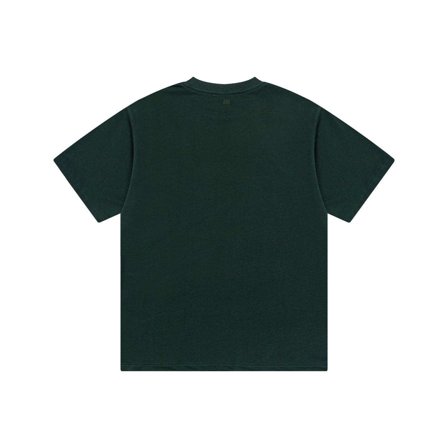 AMI PARIS Unisex T-Shirt ¨C Green & Apricot