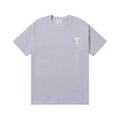 AMI PARIS White Heart Embroidered T-Shirt