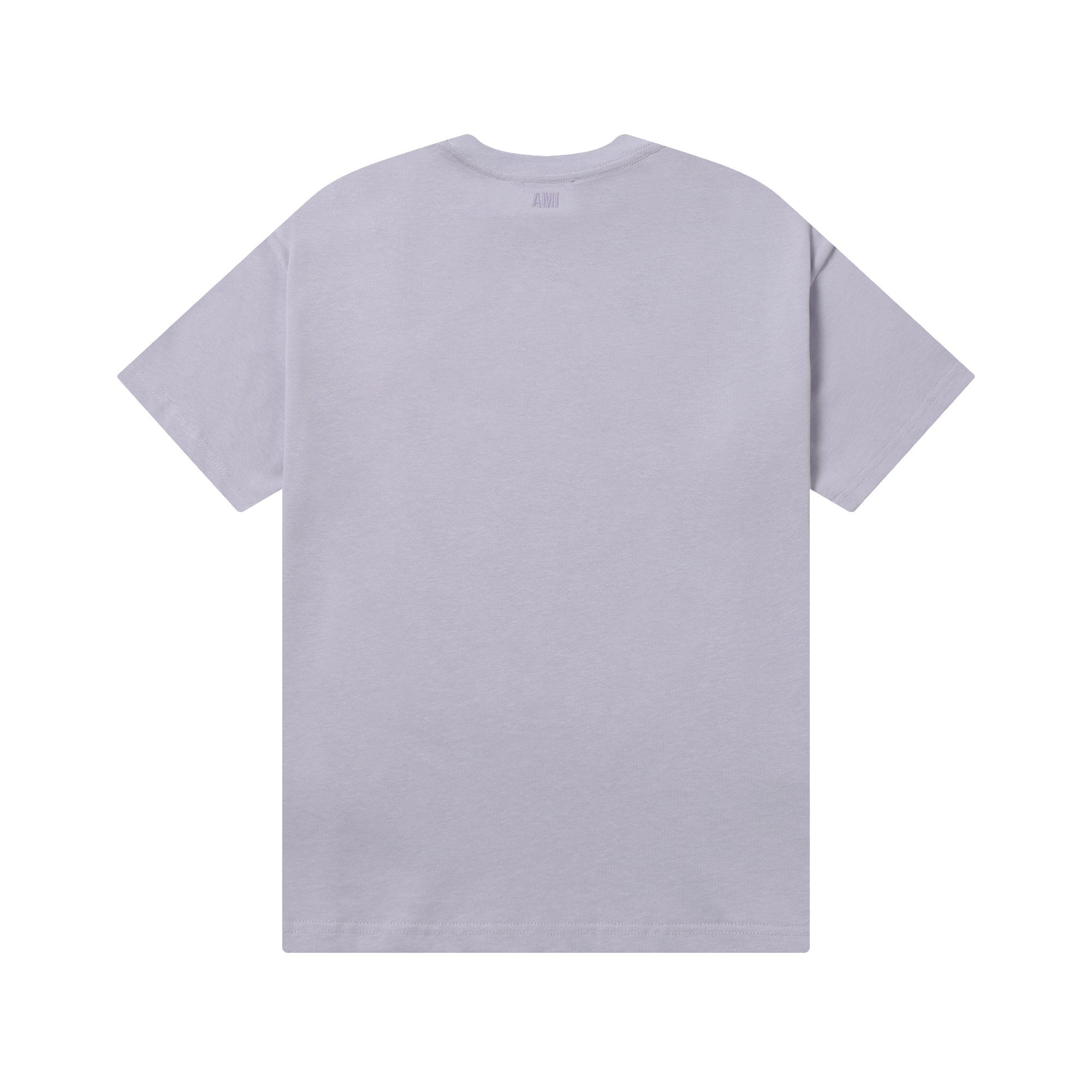 AMI PARIS White Heart Embroidered T-Shirt