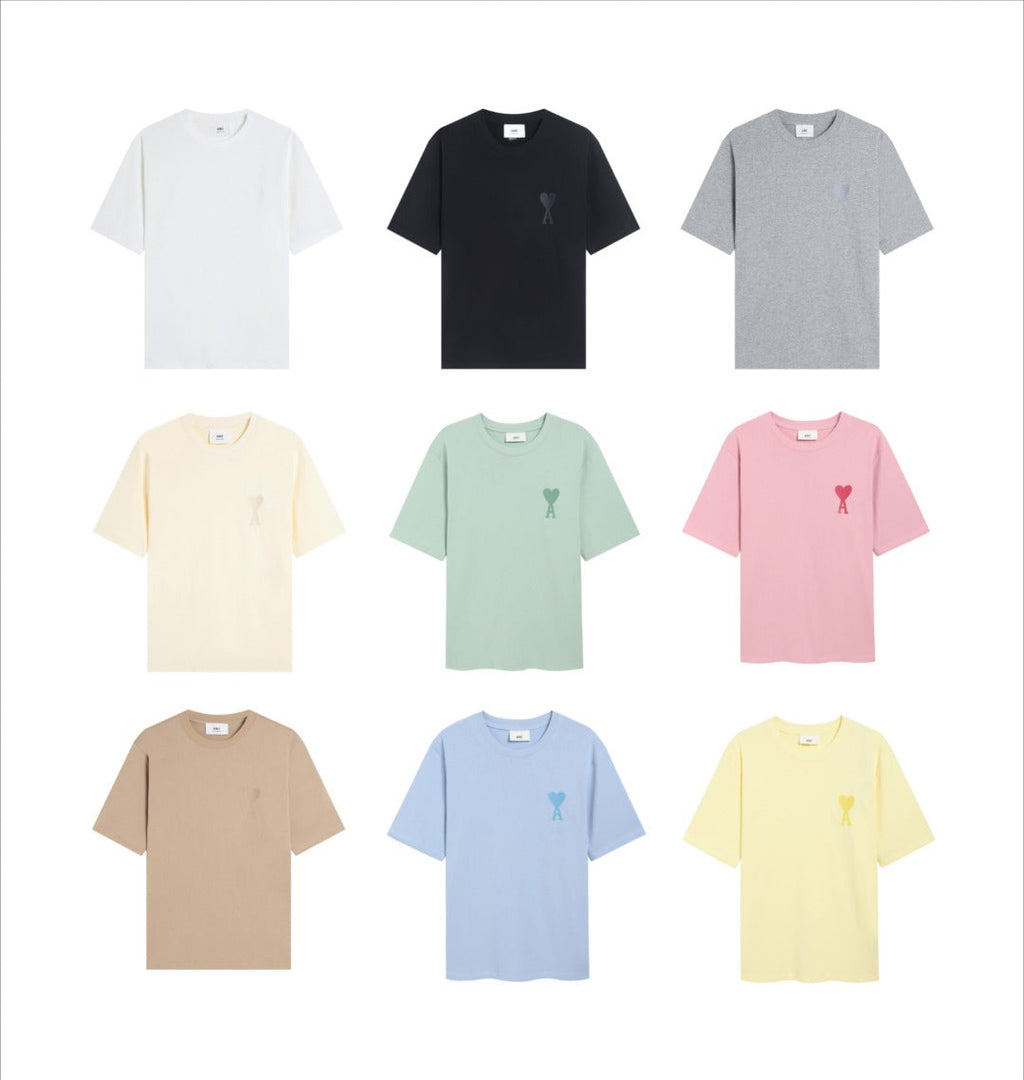 AMI PARIS Short-Sleeve T-Shirt ¨C Unisex