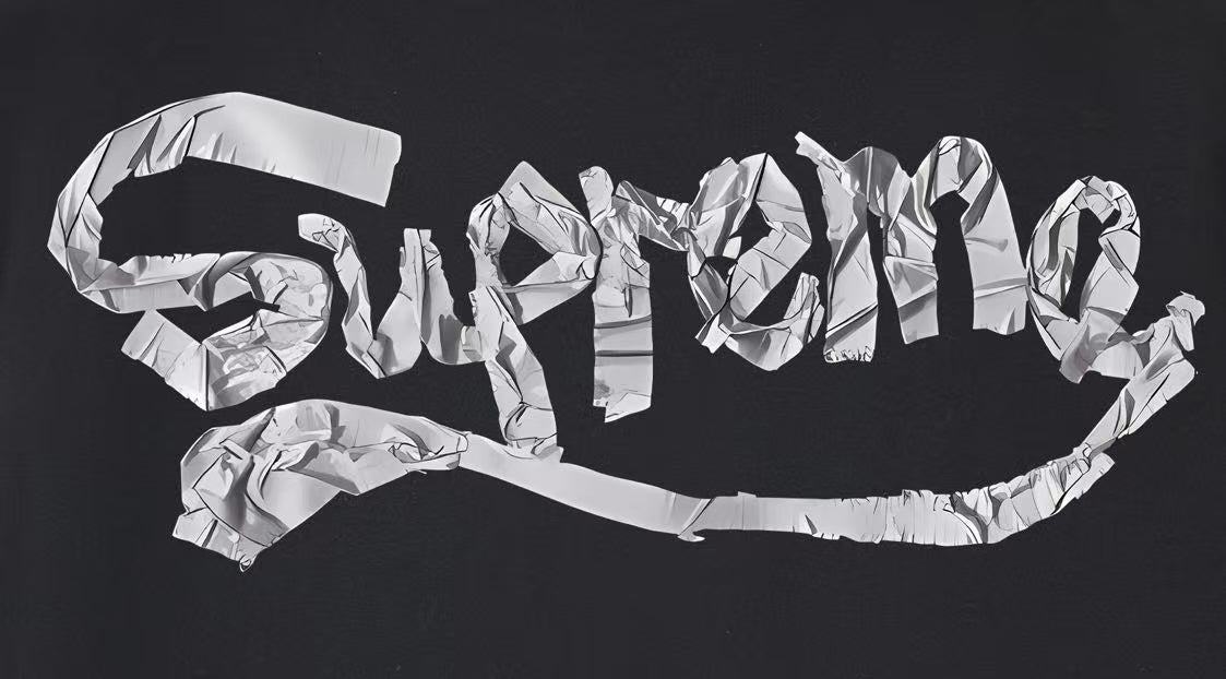 Back Logo Print Unisex Crew Neck T-Shirt