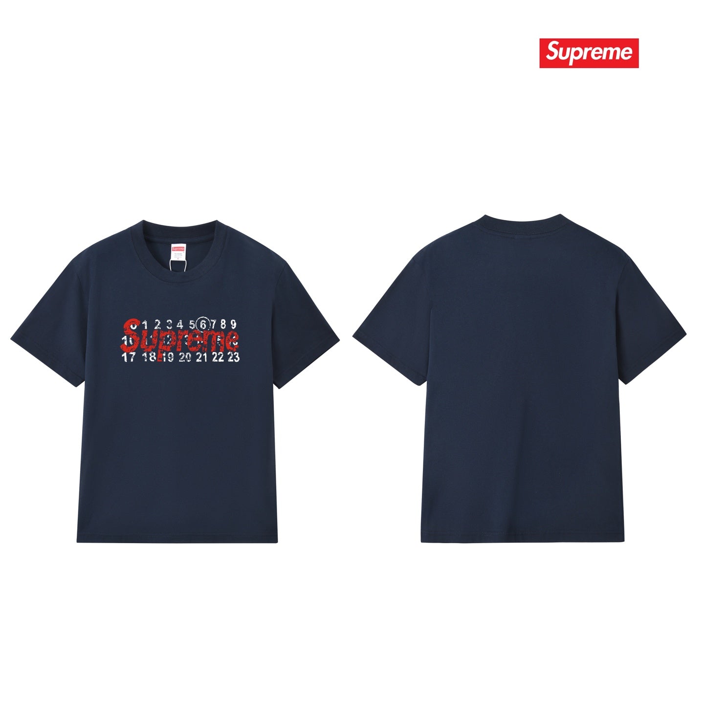 Collaboration Letter Print Unisex T-Shirt THOM TREND