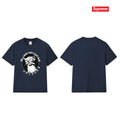 Cat Graphic Print Unisex T-Shirt THOM TREND