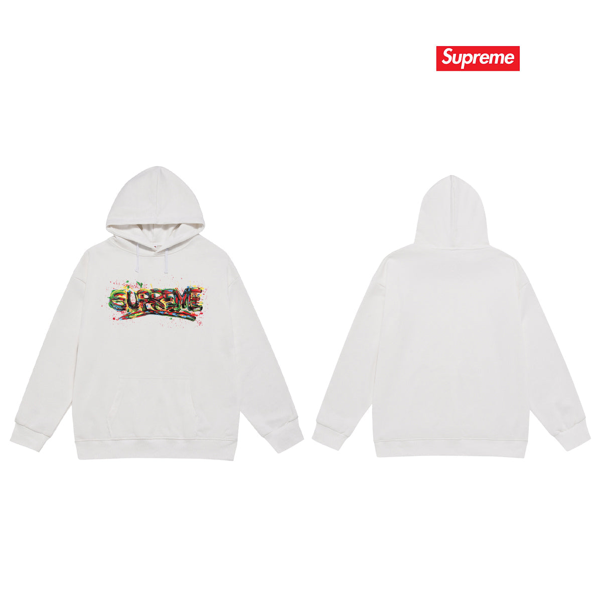 Spray Paint Graffiti Hoodie