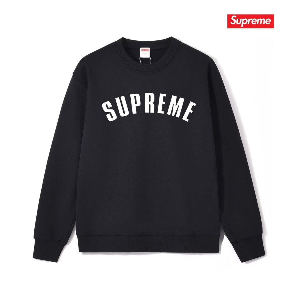 Cracked Logo Crew Neck Sweatshirt THOM TREND