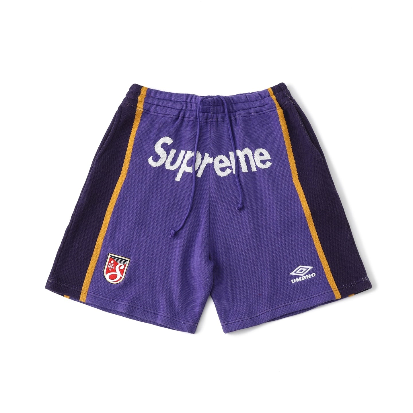 Knit Spliced American Shorts ¨C Unisex Light Luxury Station