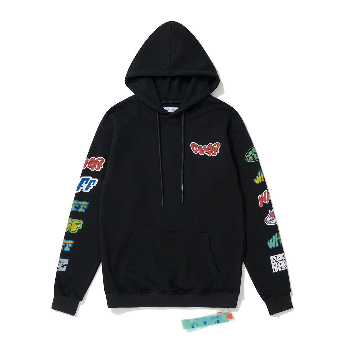 Digital Print Cotton Pullover Hoodie