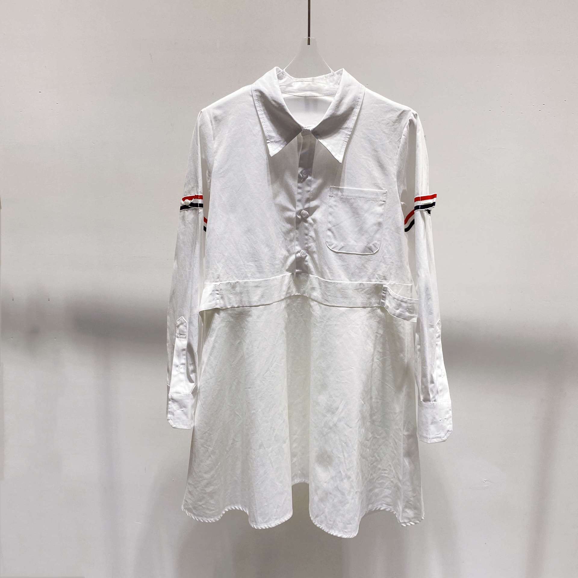 THOM  Four stripes long sleeve shirt¡ꡧ?¡ä??? THOM TREND