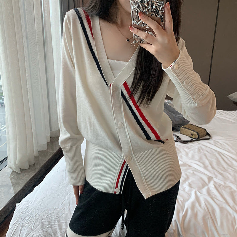 Houndstooth knitted cardigan????????  TREND