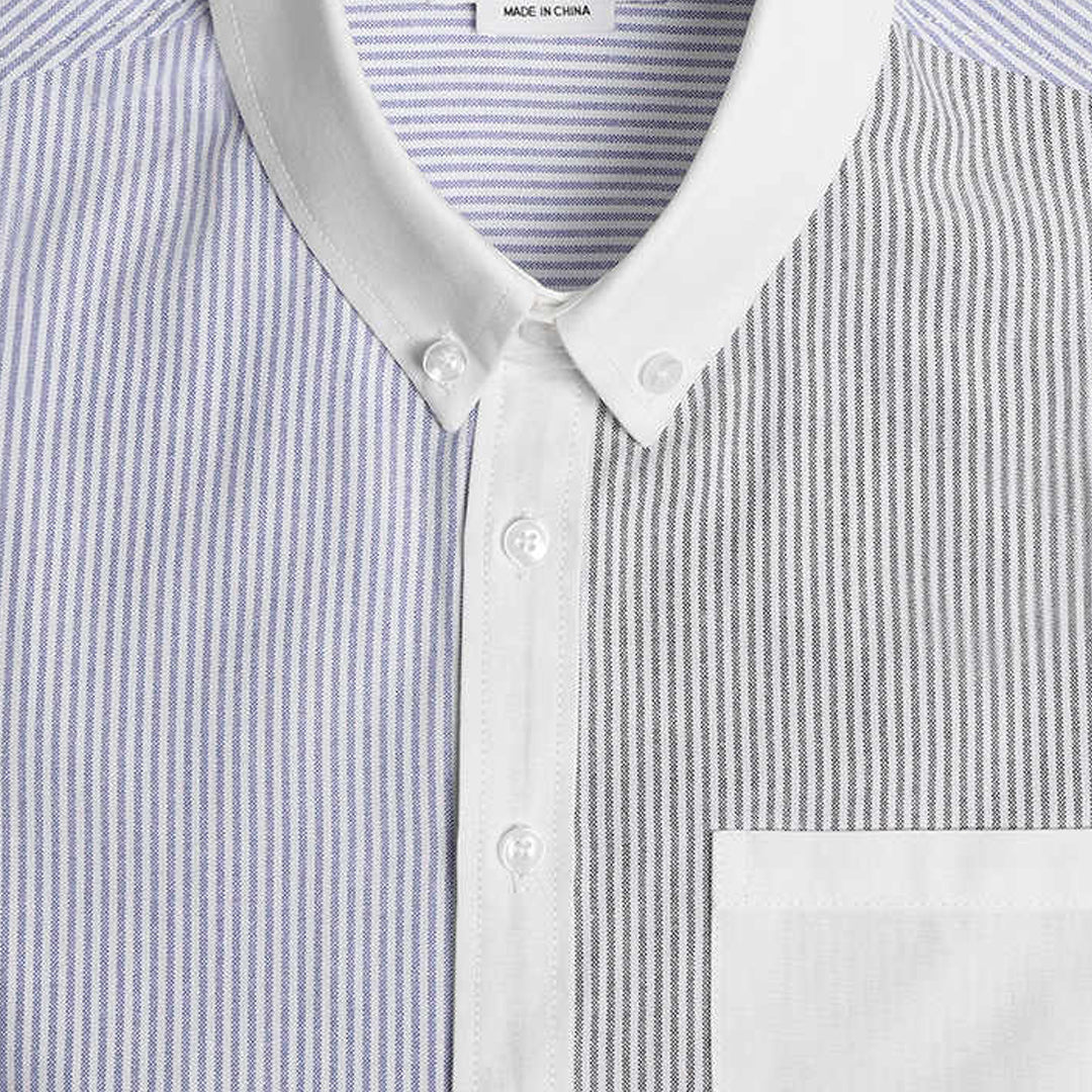  Blue striped shirt????????  TREND