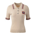 Womens Knitted Short Sleeve +Skirt  TREND
