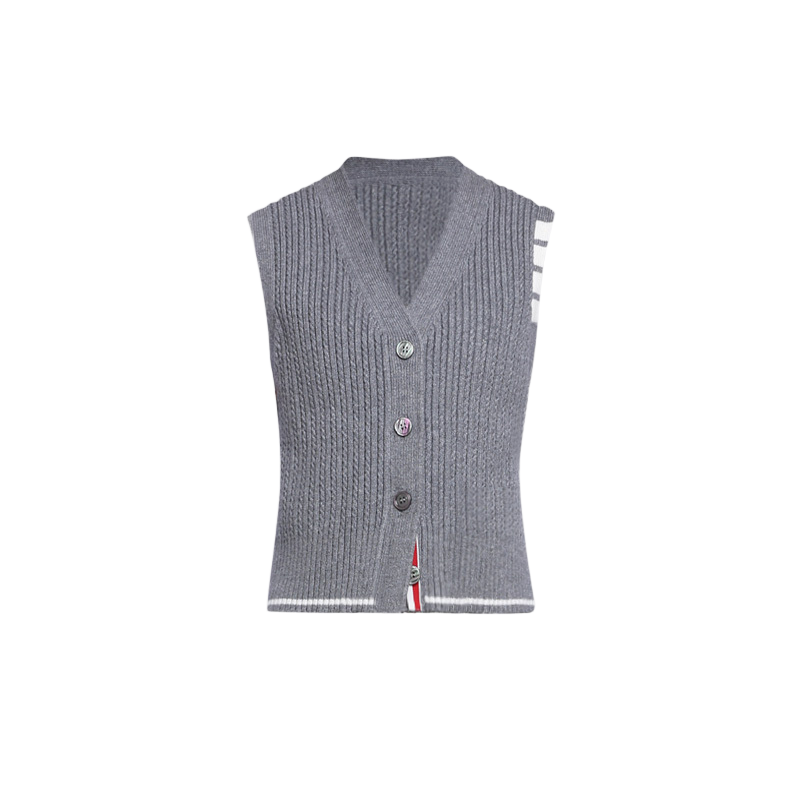  Ribbon knitted cardigan????????  TREND