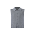 Womens tricolor knitted short sleeves????¡§¡è?¡§¡è??¡§o?  TREND