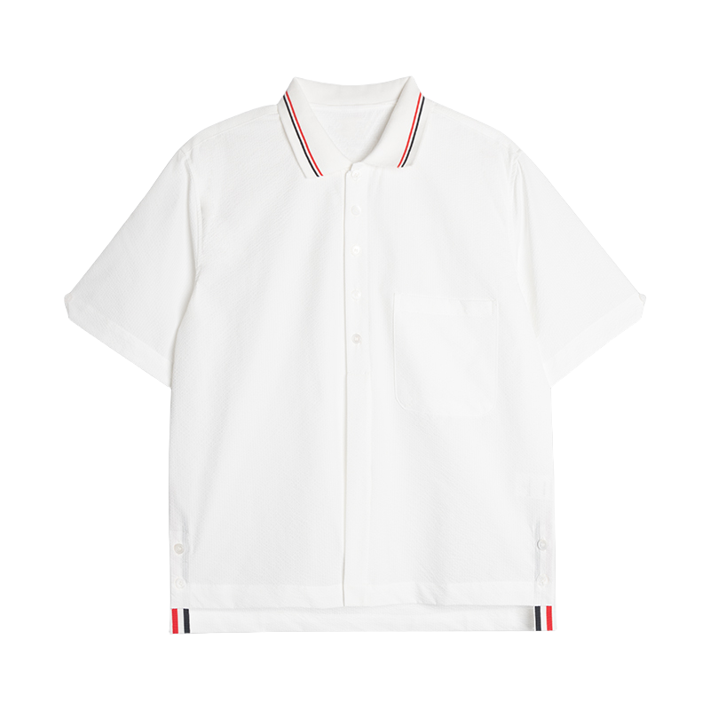 Placket ribbon shirt????¨¤?¨¤??¨º?  TREND