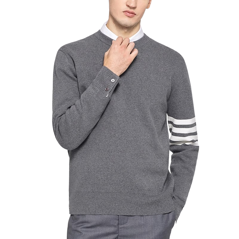 2025 round neck pullover sweater  TREND