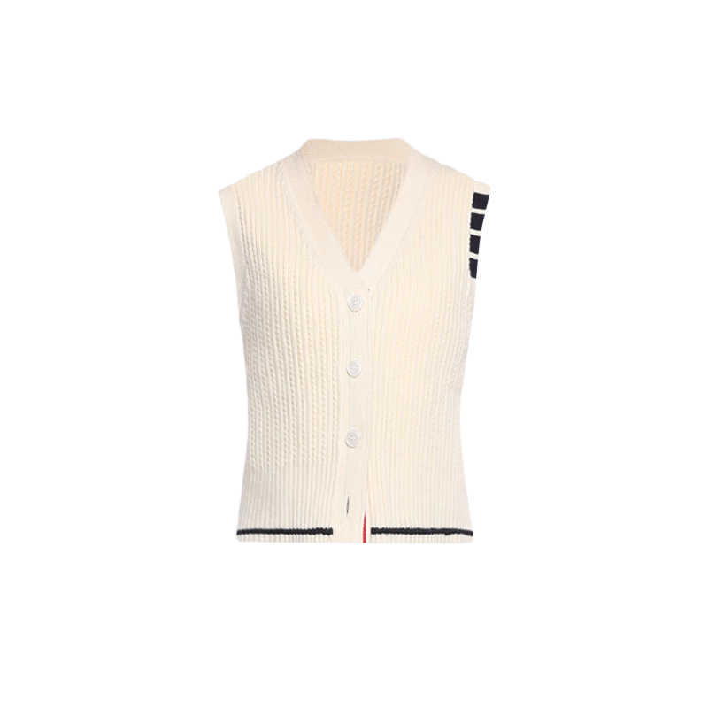  Ribbon knitted cardigan????????  TREND