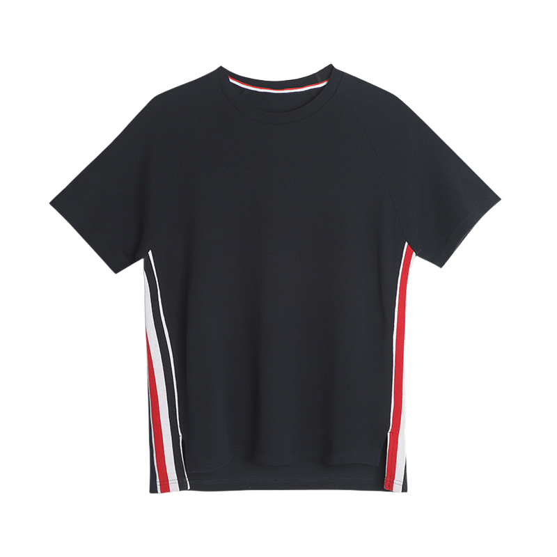 Colorblock Striped Lapel Polo Shirt????¡§¡è?¡§¡è??¡§o?  TREND