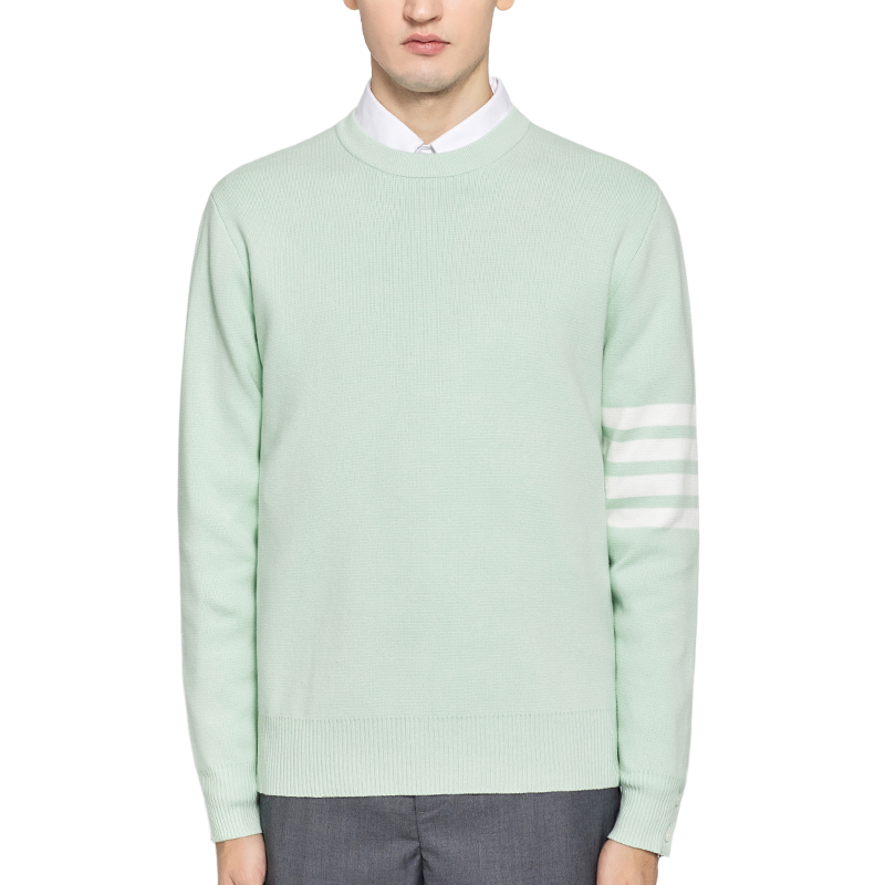 2025 round neck pullover sweater  TREND