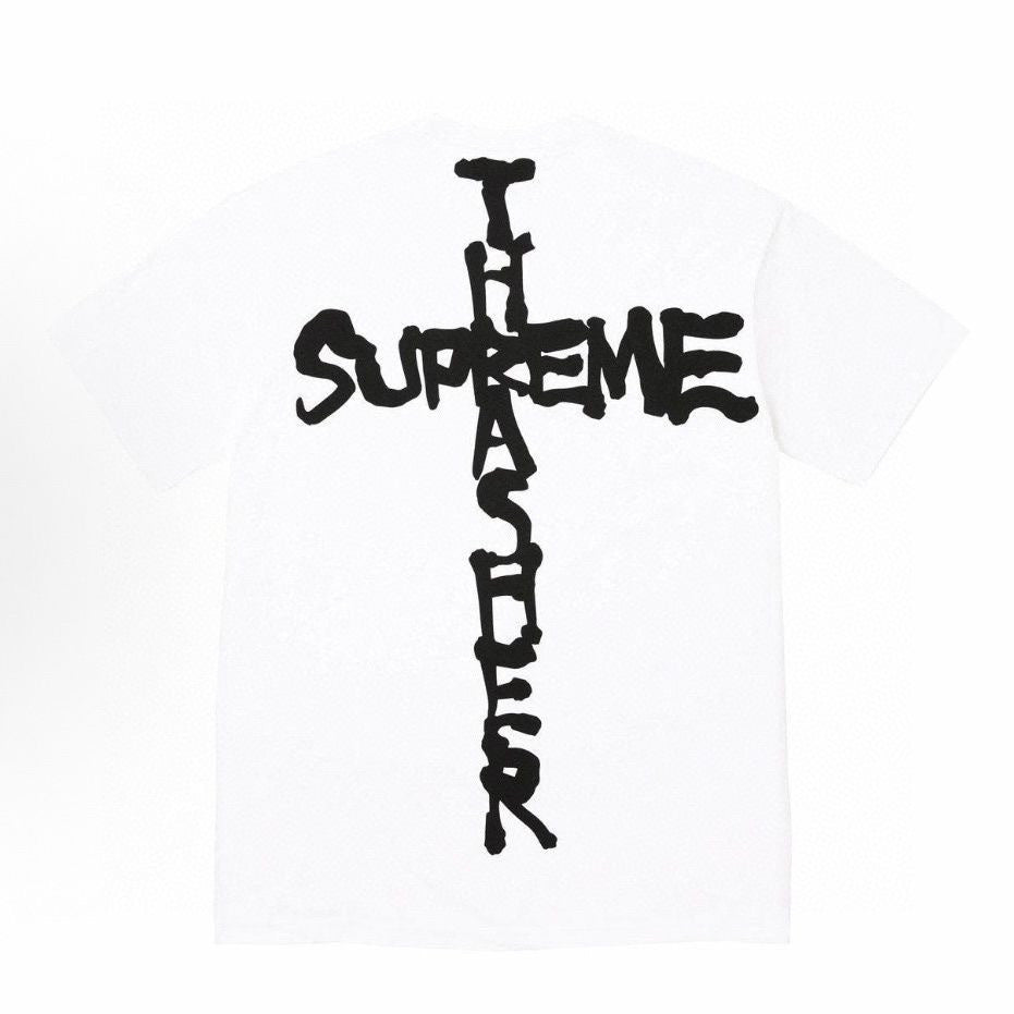 Back Logo Print Unisex Crew Neck T-Shirt